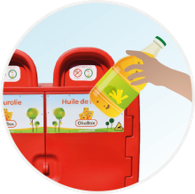 Collecte des huiles de friture en déchèteries