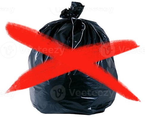 Sacs d’ordures ménagères au sol refusés à partir du 5 février 2024